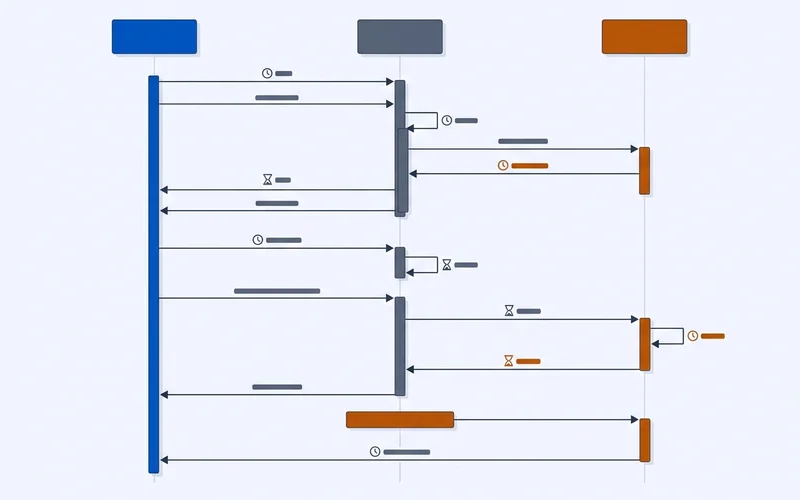 Sequence diagram showing claim order across three business profile platforms